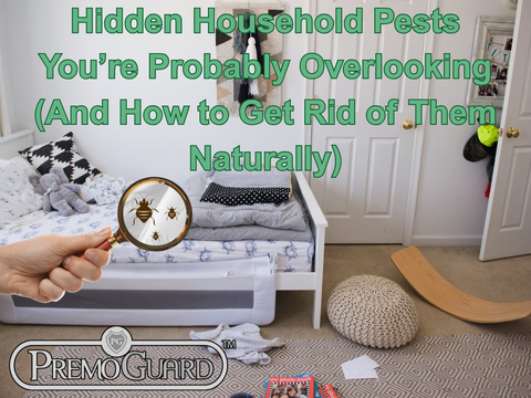 Hidden Household Pests You’re Probably Overlooking (And How to Get Rid of Them Naturally)