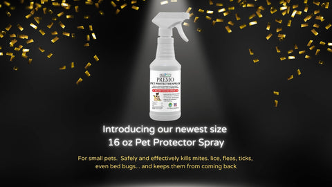 Premo Pet Protector Spray Now Two Sizes to Choose From