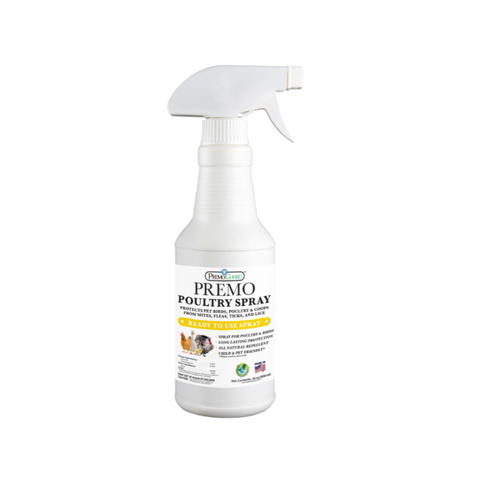 Poultry Spray 16 oz | Plant Based Natural Non-Toxic | By Premo Guard