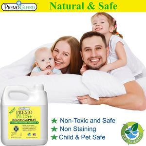 Premo Bed Bug Plus - 128 oz - All Natural Non Toxic - Premo Guard