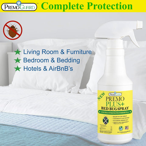 Bed Bug Plus - 32 oz - All Natural Non-Toxic - By Premo Guard