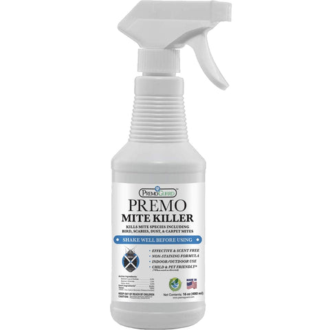 Mite Killer Spray 16 oz - All Natural Non-Toxic - By Premo Guard