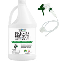 Premo Bed Bug and Mite Killer 128 oz & Premo Laundry Additive 128 oz Bundle