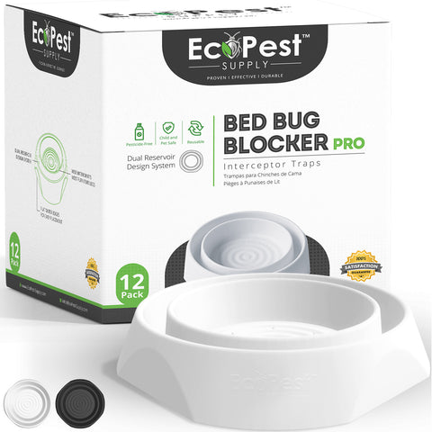 Bed Bug Blocker (Pro)™ — 12 Pack | Interceptors, Monitors, and Traps by EcoPest Supply